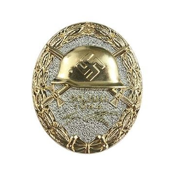 Gold 1944 German Wound Badge Thumbnail