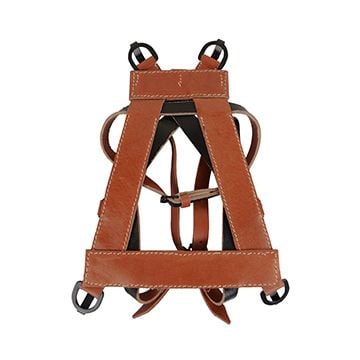 German All Leather A-frame