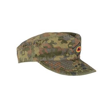 Original German Army Field Cap - Flecktarn