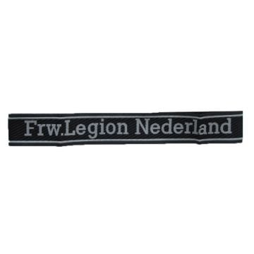 German SS Frw. Legion Nederland BEVO Cuff Title