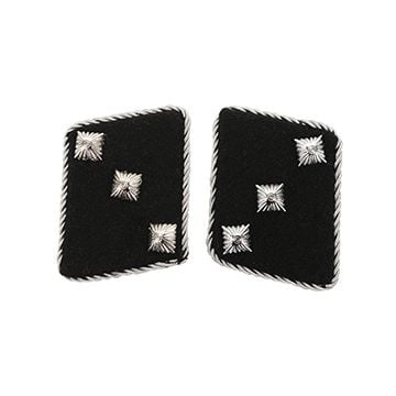 WW2 German Volkssturm Kompanieführer Collar Tabs