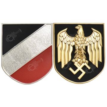 WW2 German Kriegsmarine Pith Helmet Decals