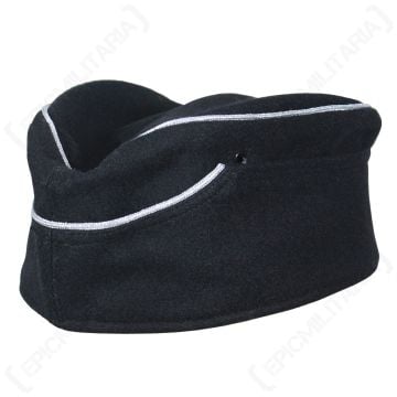 officers m34 panzer black overseas side cap