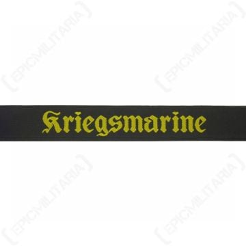 Kriegsmarine Cap Tally - Type 2