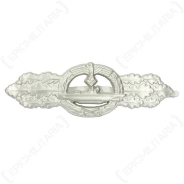 WW2 German U-Boat Clasp - Silver
