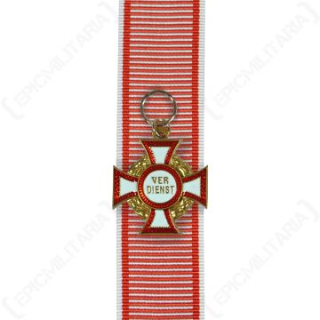 Austrian Military Merit Cross - 3rd Class with War Decoration