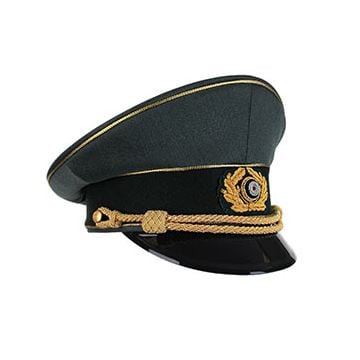 WW2 German Generals Visor Cap by Erel - Wreath Only