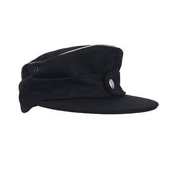 WW2 German Single Button M44 Panzer Officer Ski Cap by Erel