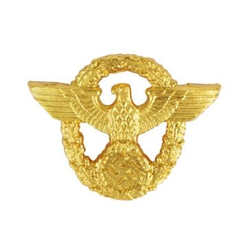 WW2 German Police General Cap Badge