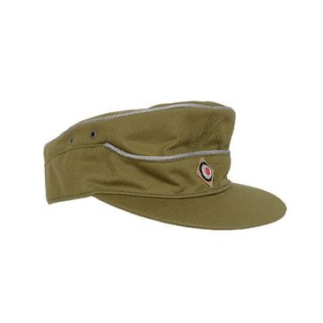 WW2 German DAK Officers Cap with Cockade by Erel