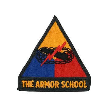 Original US The Armor School Patch