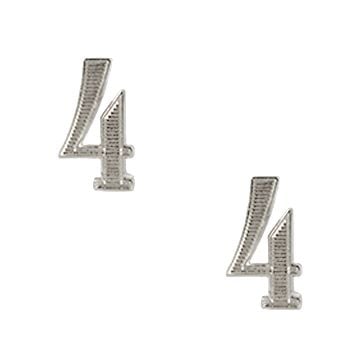 No. 4 Metal Cypher Pair - Silver