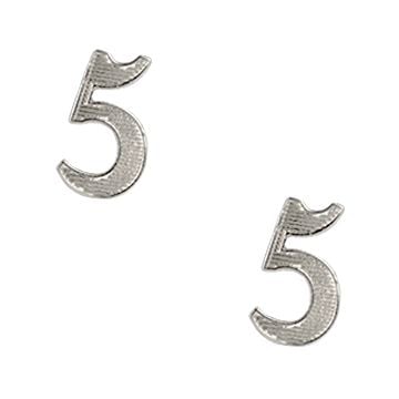 No. 5 Metal Cypher Pair - Silver