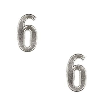 No. 6 Metal Cypher Pair - Silver