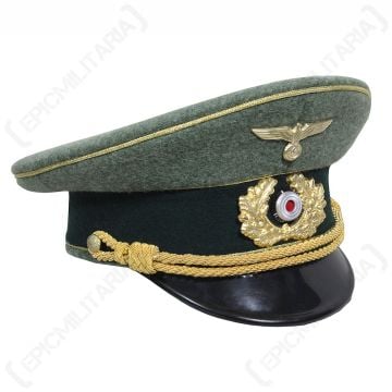 german army general visor cap