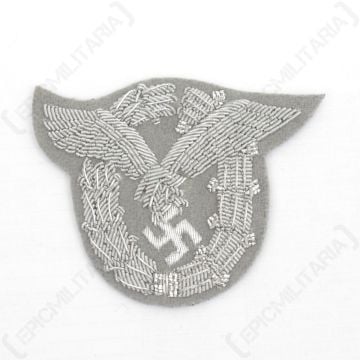 WW2 German Luftwaffe Pilot Badge Bullion