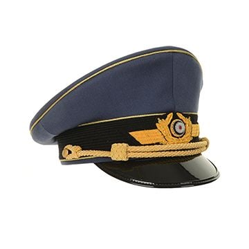 WW2 German Luftwaffe Generals Visor Cap by Erel - Wreath Only