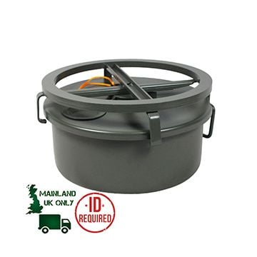 This views shows the front of the WW2 US M1 Anti-Tank Mine - No Text. Thumbnail.