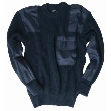 German Army Style Jumper - Dark Blue