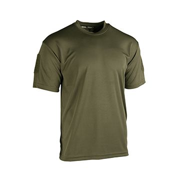Quickdry Olive Green T-Shirt - Thumbnail