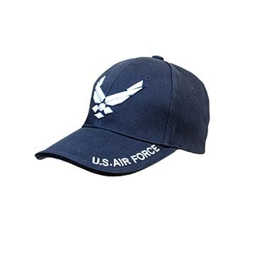 Blue US Airforce Baseball Cap Thumbnail