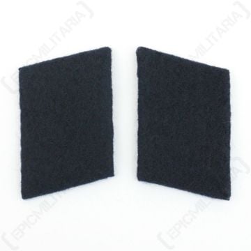 Luftwaffe Medical Division Collar Tabs - Dark Blue