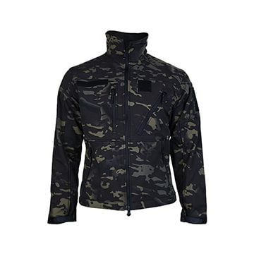 SCU Softshell Jacket - Multitarn Black