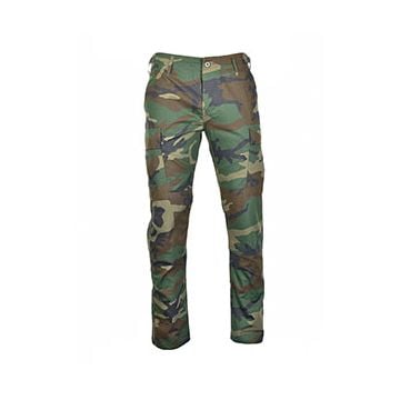 US BDU Slim Fit Field Trousers - Woodland