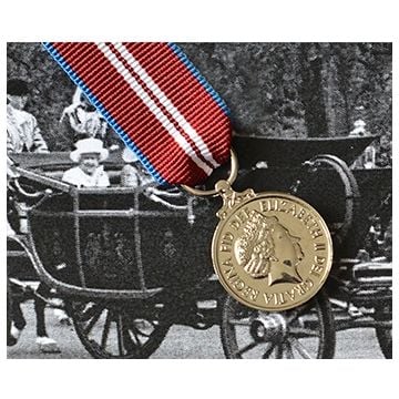 Queens DIAMOND JUBILEE Medal - Miniature