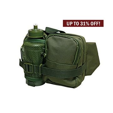 Olive Tactical WAIST Pack and Bottle