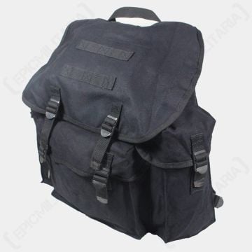 black bundeswehr rucksack