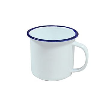White Enamel Cup Sets