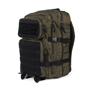 36L Molle Assault Pack Large - Green and Black