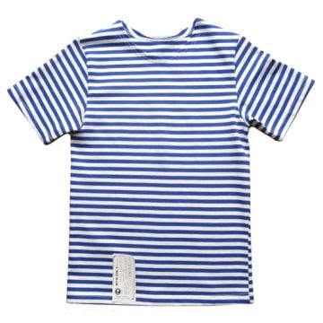 Genuine Russian KIDS Light Blue Short Sleeved Striped T-Shirt
