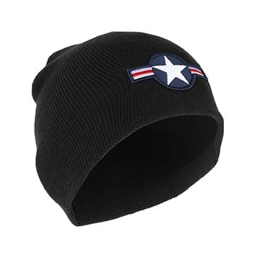 USAF Beanie Hat - Black