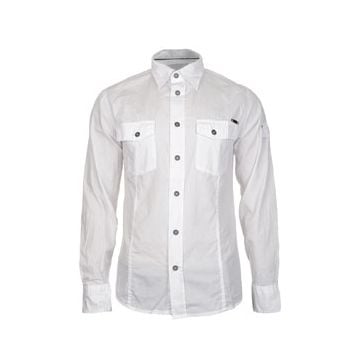 Brandit Slim Fit Shirt - White