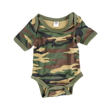 Baby Romper - Woodland Camo
