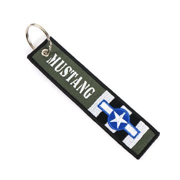 Mustang USAF Keyring