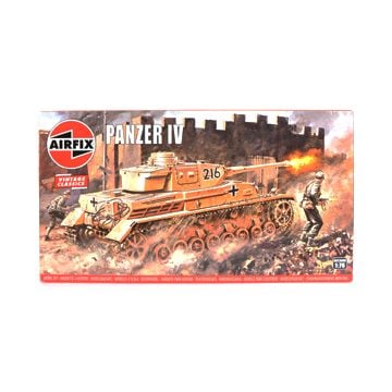 Airfix German Panzer IV Tank Model Kit - 1:76 Scale