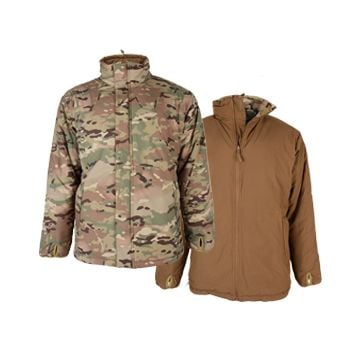 Cold Weather Reversible Jacket - Multitarn / Dark Coyote - Small 