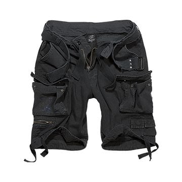 Brandit Savage Cargo Shorts - Black