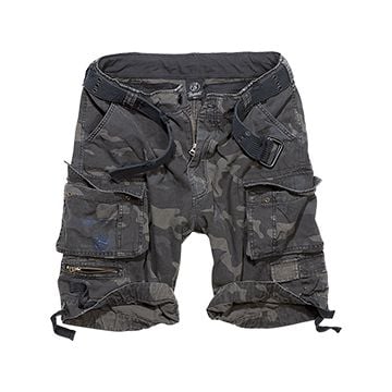 Brandit Savage Cargo Shorts - Dark Camo