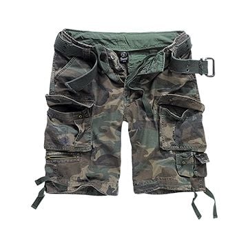 Brandit Savage Cargo Shorts - Woodland