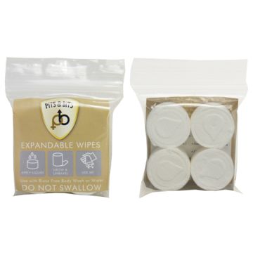 Pits and Bits Expandable Body/Face Wipes