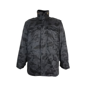 US M65 Style Field Jacket With Liner - Russian Night Camo