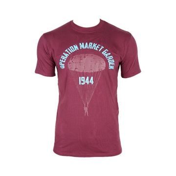 Market Garden T-Shirt - Maroon - Small 