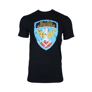 Allied Airbourne T-Shirt - Black