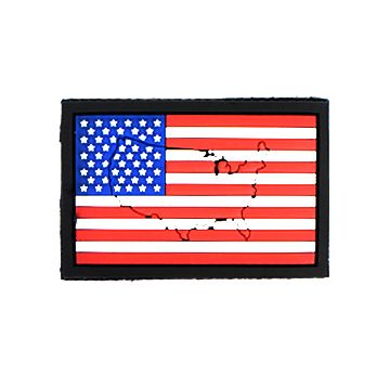 PVC Hook & Loop Flag Patch - USA