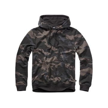 Brandit Hooded Sweat Shirt - Dark Camo - Small 36 inch