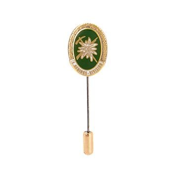 1st Gebirgsjäger Division Edelweiss Hat Pin Badge
